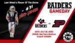 Raiders Announce 2022 “Summer Starts Here” Schedule – Racine